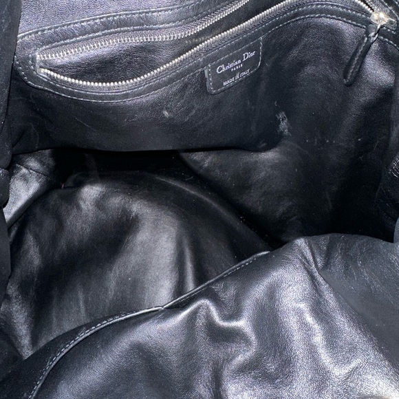 Lady Dior Woven Shopping Tote Large - Picture 6 of 12